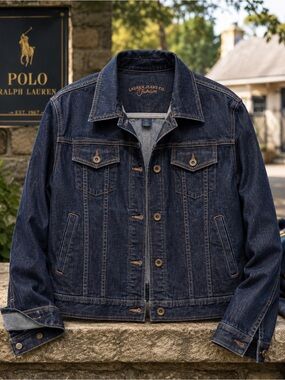 Lauren Jeans Co. by Ralph Lauren Premium Denim Trucker Jacket Size Small